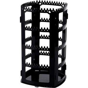 360 Rotating Earring Holder Jewelry 4 Tiers Display Stand 156 Holes 160 Grooves